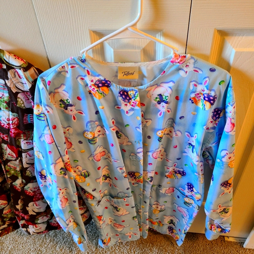 Bunny scrub coat